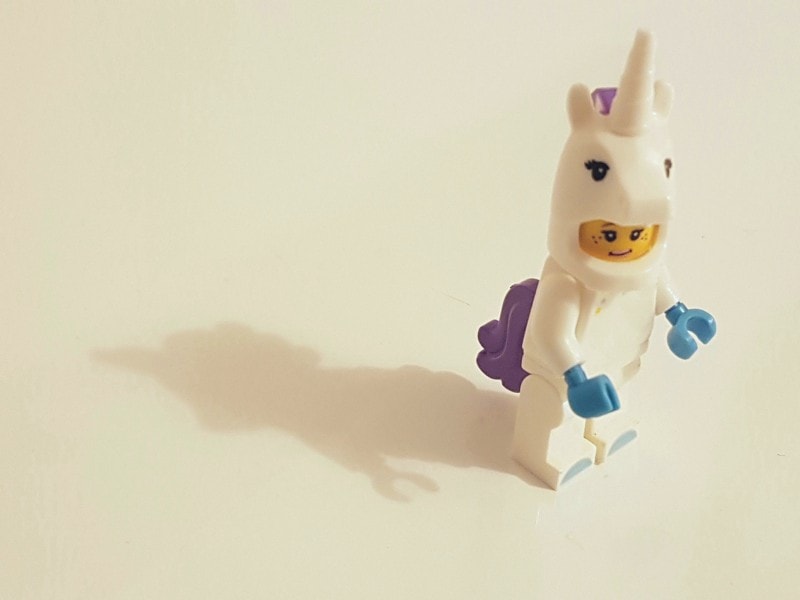 Unicorn Lego figure