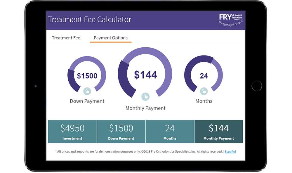 Fry Treatment Fee Calculator